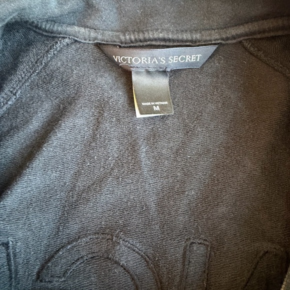 Victoria's Secret “Angel” Black and Gold Zip-Up Jacket - Picture 7 of 7